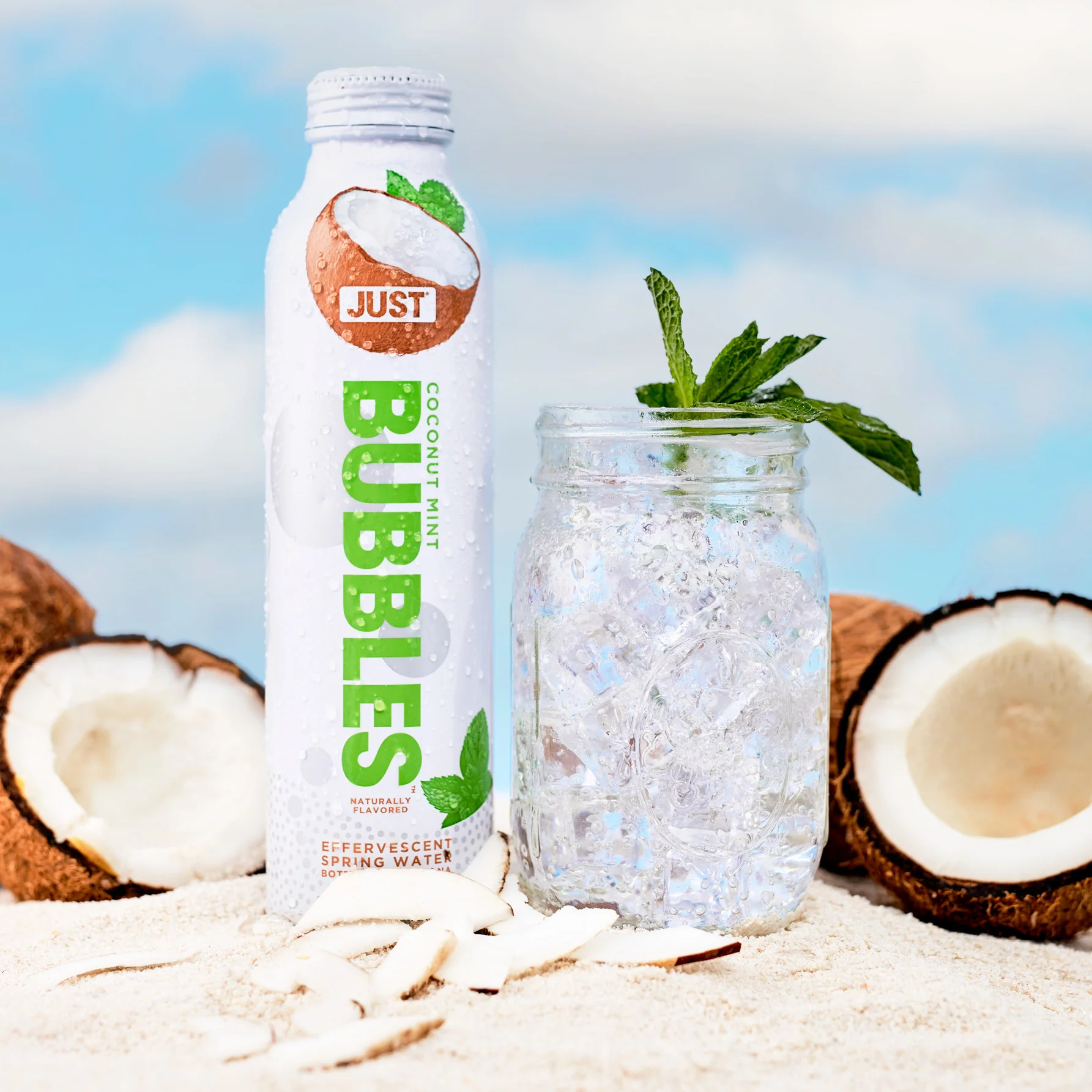 Coconut Mint Bubbles & Original Bubbles Bundle-- 16 fl oz | 24 Pack - Image 3